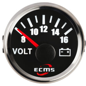 Вольтметр для лодки ECMS PMV2-BS-8-16