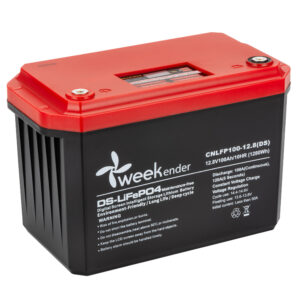 Литий-феррумный аккумулятор Weekender CNLFP100-12.8(DS) с дисплеем IP66